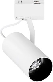 Spot Para Trilho 15w Alumínio Branco Trace