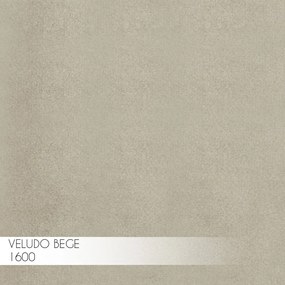 Poltrona Decorativa Sala de Estar Abel Base de Ferro Preto Veludo Bege G41 - Gran Belo