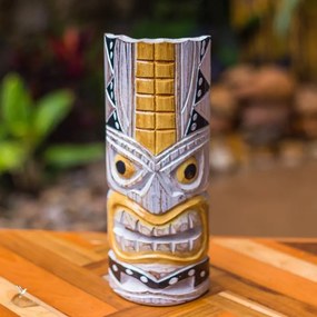 Máscara Tiki Totem em Madeira | Bali