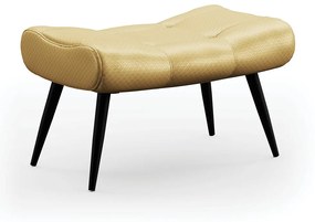 Puff Sher Facto Pés Palito de Ferro D03 - D'Rossi - Dourado