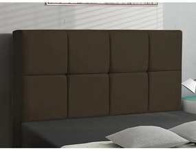 Cabeceira Roma para Cama Box Queen 160 cm Suede I02 - D'Rossi - Marrom