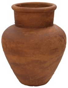 Vaso Cachepô Grande Liso Decorativo em Cerâmica - Machê Cobre Fosco Kleiner