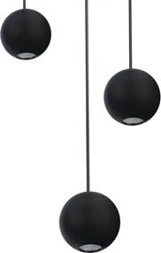 Pendente Led Alumínio 39w 3000k Marionete - PRETO