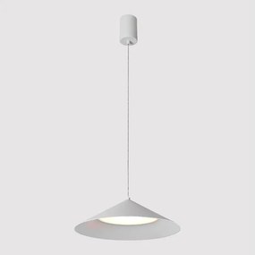 Pendente Led Metal 12W 3000K Simple - BRANCO