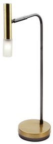 Abajur Flash 20X12X53Cm Tubo Ponteira Acrílico Metal Alumínio 01Xg9 -... (ROSE FOSCO / COBRE BRILHO)