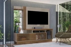 Home Theater Frizz Plus Fendi/Naturale - Madetec Móveis