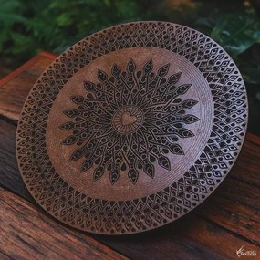 Quadro Mandala do Amor 30cm | MDF