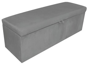 Calçadeira Clean 100 cm Suede Grafite D'Rossi