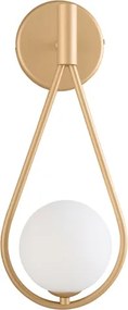 Arandela Alumínio Blob - DOURADO