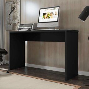 Mesa Para Escritório Parati L01 Preto - ADJ DECOR