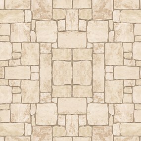 Papel de parede adesivo pedra lajotas marrom