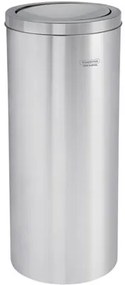 Lixeira Inox Tramontina Swing Scotch Brite e Tampa Basculante 30 Litros