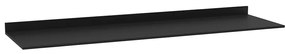 Tampo para Balcão de Cozinha com Rodapé Torfi 180cm MDP/BP Preto G96 - Gran Belo