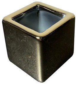 Vaso em Cerâmica Dourado 4,5cm - D'Rossi