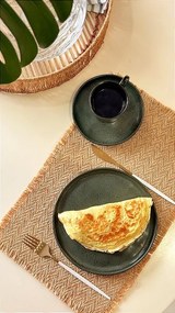 Conj. 2 Pratos Sobremesa Greenery