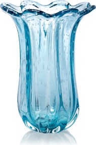 Vaso Murano Everest G - Aquamarine  Aquamarine
