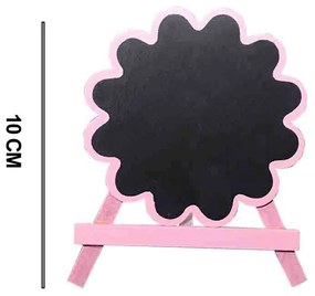 Placa Decorativa Rosa 10x10 cm - D'Rossi