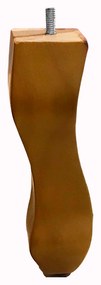 Pé Retro Castanho 20 cm - D'Rossi