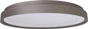 Plafon Led Sobrepor Metal Aluminio 36w 3000k Giro