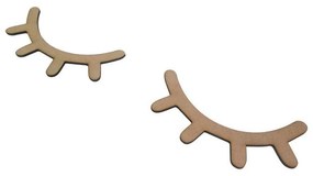 par de Cilios Decorativos Mdf Cru 3mm 25x13  - D'Rossi