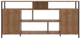 Rack Para Tv Sala Com 7 Prateleiras Multifuncional - Vermont