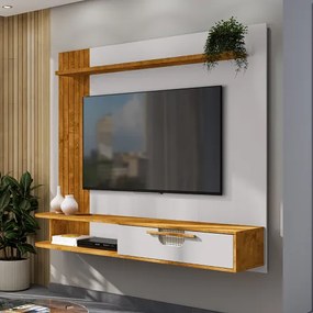 Painel Jeri Naturalle/Off White – Bechara Móveis