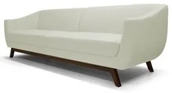 Sofá Atenas 3 Lugares 230cm C26 Corano Bege - Domi