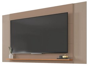 Painel TV até 65 Pol Extensível 136-150-180cm Suspenso Visari Marrom/Freijó C01 - D'Rossi