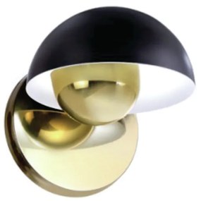 Arandela Cúpula Indireta 14X14X16Cm Led 5,5W 2700K Metal |Old Artisan... (COBRE FOSCO / COBRE BRILHO, 220V)