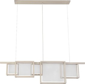 Pendente Led Aluminio Macadamia 20,3W 2030Lm 3000K Almenara