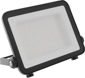 Projetor Led Preto 50W Ip65 100 Floodlight Compact - LED BRANCO QUENTE (3000K)