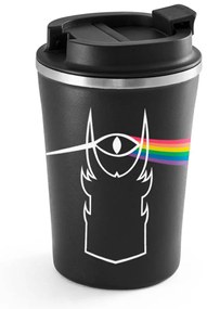 Copo Térmica Chá Café e Cerveja 470ml Olho de Sauro Prisma Cores - Preto