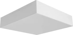 Plafon Led De Sobrepor Quadrado Branco 16W Valencia - LED BRANCO FRIO (6500K)