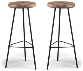 Banquetas Wire 2 Unidades -