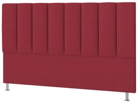 Cabeceira Solteiro Hannover P04 100 cm Suede - ADJ Decor