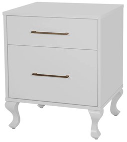 Mesa de Cabeceira Harmonie - Branco Provençal Kleiner