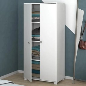 Armário Estante Para Livros Livreiro Multiuso 2 Portas e Prateleiras