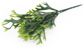 Folha Artificial Chifre De Veado com Powder para Sala Verde 35 cm F04 - D'Rossi