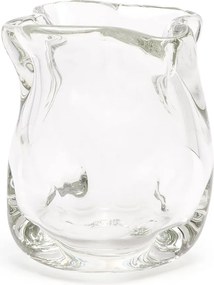 Vaso Murano Camelia M Cristal Transparente