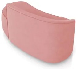 Sofá 2 Lugares Para Sala 140cm Orgânico Wendi Suede Rosê I01  - Mpozen