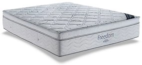 Colchão Molas Ensacadas Freedom 1,38mx1,88mx32cm - Branco