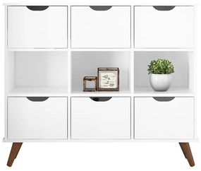 Nicho Organizador c/ 6 Gavetas Vintage Haia Q01 - ADJ Decor