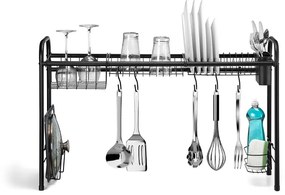 Organizador De Pia Rack II - Preto