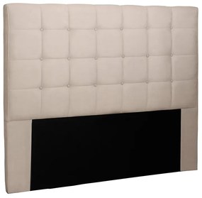 Cabeceira Cama Box Solteiro 90cm Verona Veludo Bege - Sheep Estofados - Bege
