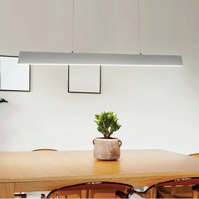 Pendente Matrix 30W Led 4000K Ip20 Branco Bivolt 118,5X150Cm | Opus Dn... (Branco)