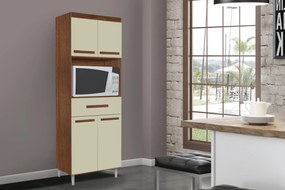 Cozinha Duda Nature Off White - São Miguel Móveis