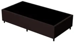 Base para Cama Box Solteiro 88x188cm Hit Z04 Sintético Marrom - Mpozen