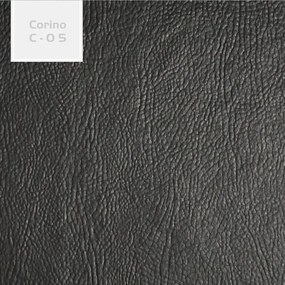 Poltrona Decorativa Nagoya Base Orby PU Sintético Preto G15 - Gran Belo