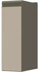 Balcão 20cm 1 Porta 100% MDF Sem Tampo Connect Duna/Cristal - Henn