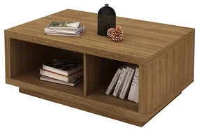 Mesa de Centro para Sala de Estar MC2232 MDP Natural/Off White G69 - Gran Belo